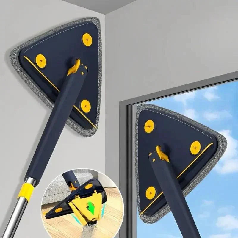 Mop Giratório Mágico + 2 Panos de Substituição