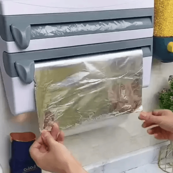 Dispenser de Hârtie și Organizator de Bucătărie