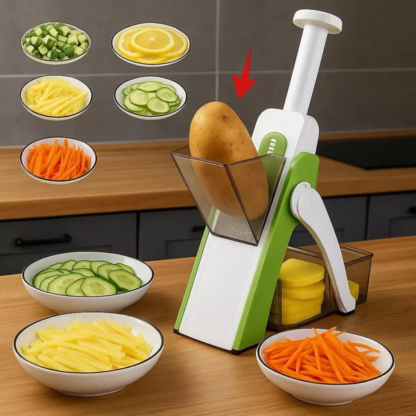 Feliator 5-în-1 pentru legume