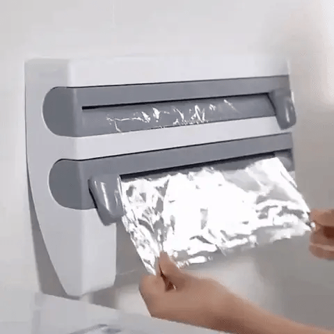 Dispenser de Hârtie și Organizator de Bucătărie